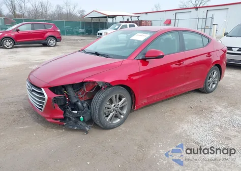 2017 Hyundai Elantra Se из США, поврежденный, VIN 5NPD84LF3HH090888